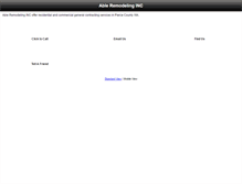 Tablet Screenshot of ableremodelinginc.com